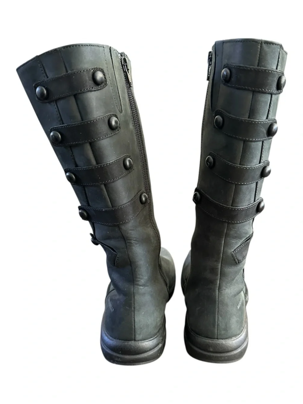 Merrell Waterproof Black Tall Button-Accent Women's Boots - Picture 2 of 6